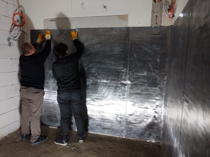X-Ray Room Lead Coating
